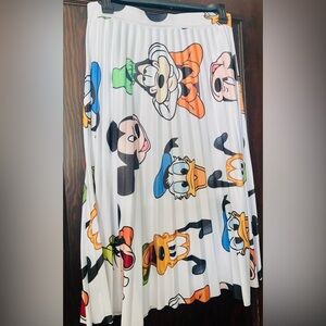 Disney Character Print Skirt